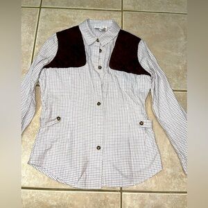 Kevin's Ladies the Huntress collection Shooting Shirt - Size L plaid